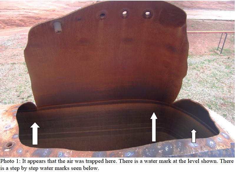 Hydro test brittle frac2