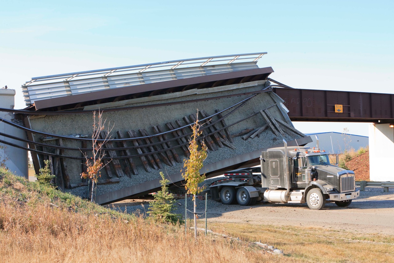Lloydminster, SK - CPR bridge - 09 10-11-11