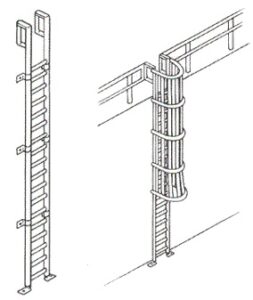 ladder cage