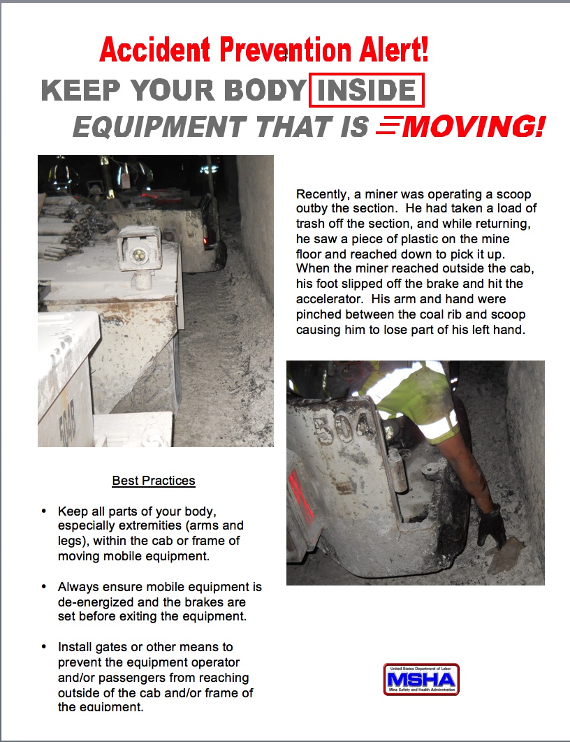MSHA Alert 07 30 13