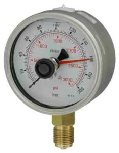 PEAK-PRESSURE-GAUGE FRONT