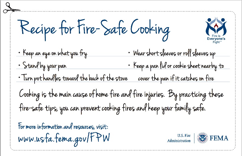 recepie for safety USFA