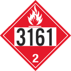 Flammable Gas Class 2 1 UN3161