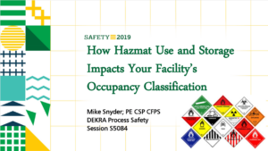 Mike Snyder PE CSP CFPS Executive Vice President Process Safety Americas DEKRA Process Safety