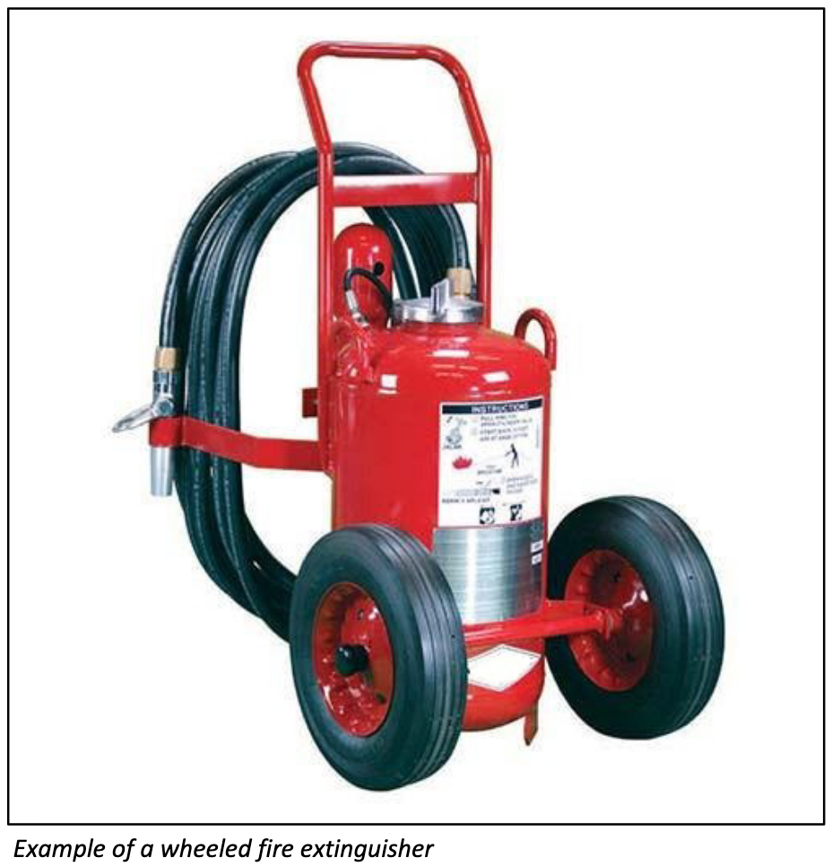 Wheeled Fire Extinguisher