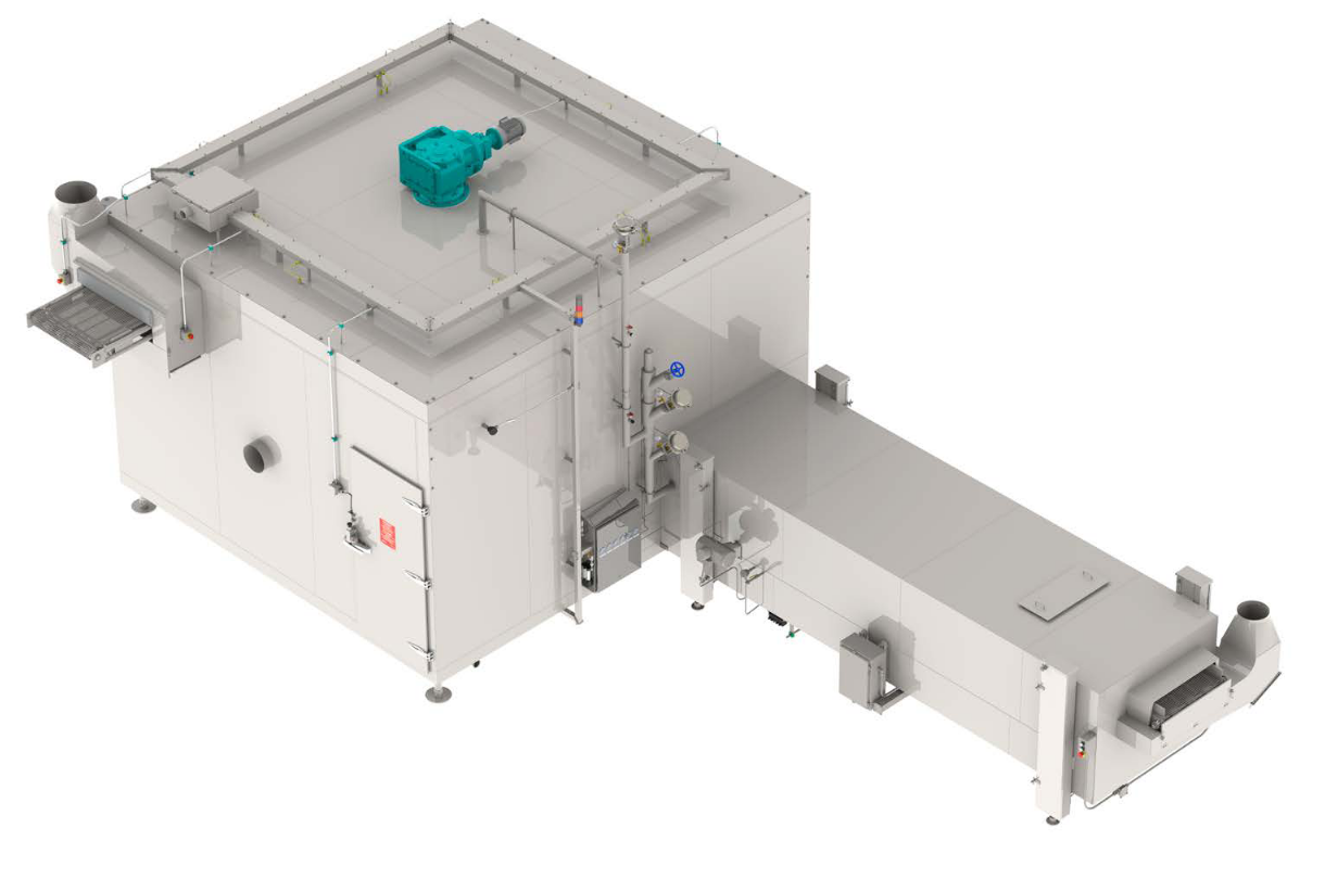 Messer N2 Immersion spiral freezer