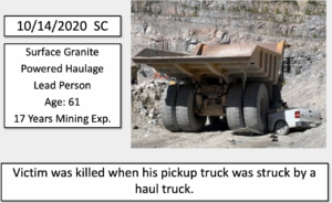 MSHA fatalities 2020