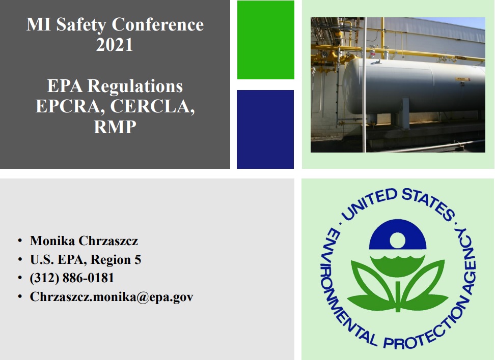 EPA EPCRA CERCLA RMP