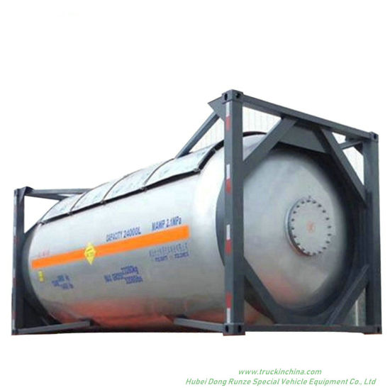 ISO Liquid Chlorine Tank ISO Container for Road Transport Liquid Cl2 Un1017