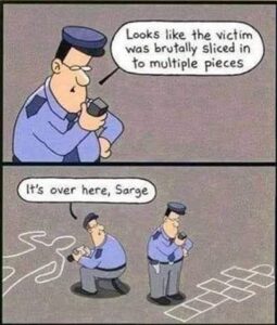 cop crime scene