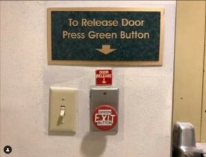 green button