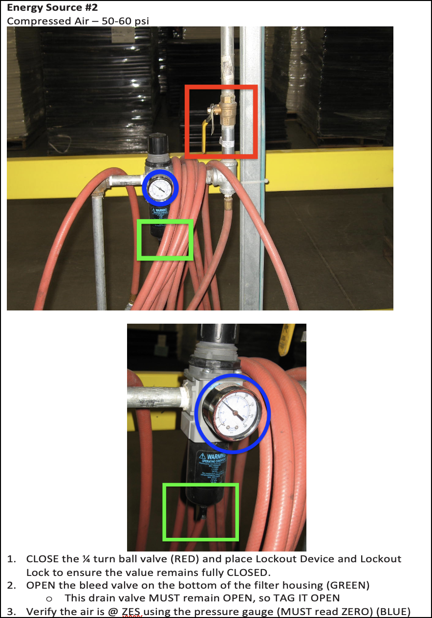 SAFTENG air isolation with ZES procedure