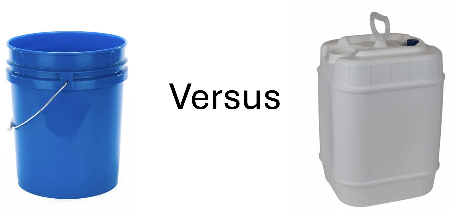 Open vs Bung Buckets