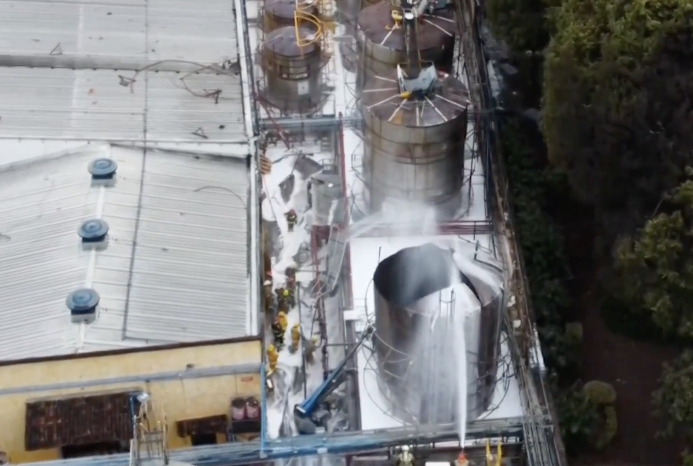 Tank Pad foaming tanks 3