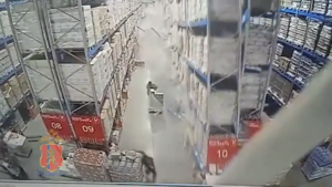 Warehouse Racks Collapse