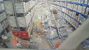 Warehouse Racks Collapse