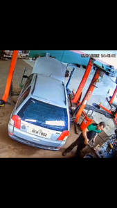 Garage Hot Work Caught on Camera