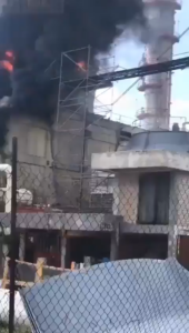 Cooling Tower Fire