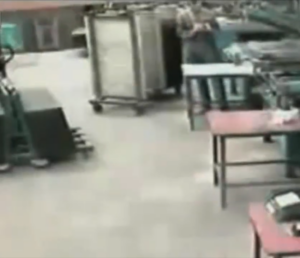 Worker Fatality in Press Machine