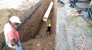 Trench Collapsing (Graphic)