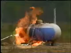 BLEVE Boiling Liquid Expanding Vapor Explosion Demonstration How it Happens Training Video