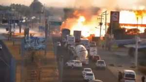 LPG Truck Leak Mexico