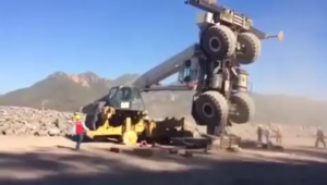 Working Under Crane Collapse