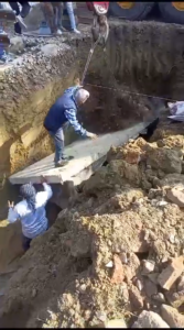 Excavation Trenching Failure (Graphic)