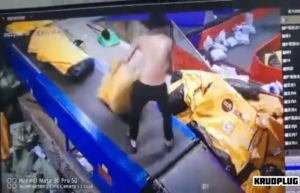 Nip Point Conveyor Belt Catches Worker (Graphic)