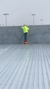 Hot Work While Standing on a Flammable Liquid Container