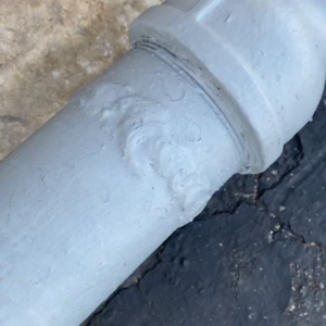 What non-coded welds look like!