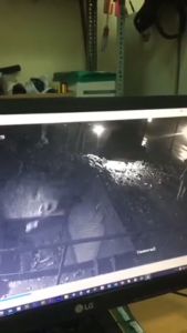 Worker Knocked into unguarded shredder_GRAPHIC