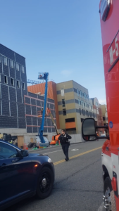 Aerial Lift construction accident_Wednesday March 15th 2023 Everett Washington