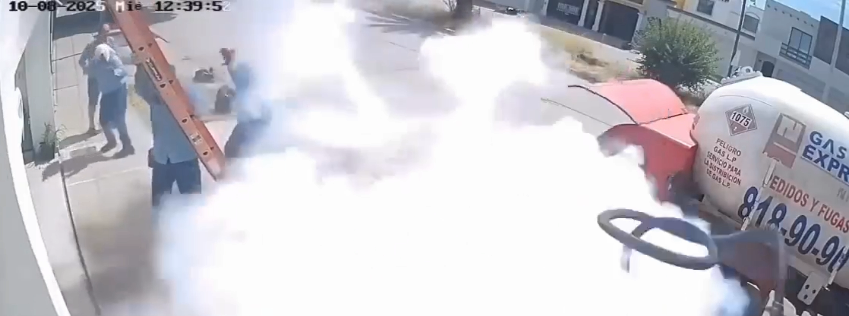 LPG (Propane) Transfer Hose Failure