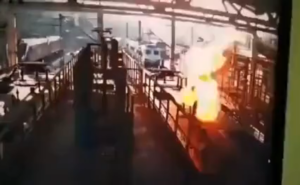 Worker Electrocuted Hooking into PFAS_GRAPHIC