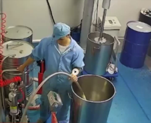 Watching static ignite flammable liquid transfer_GRAPHIC