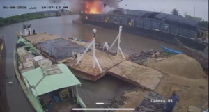 Hot Work Explosion in barge kills four and severely injuries 11 workers